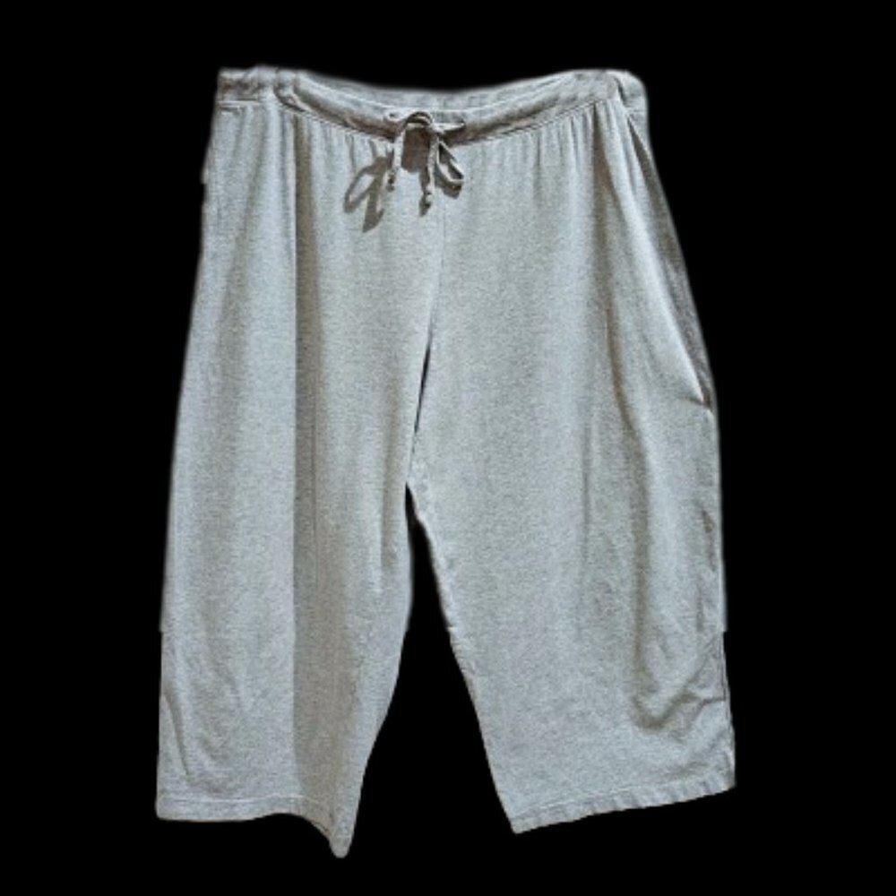 Xhilaration Gray Soft Cotton Long Short Sleepwear - XL